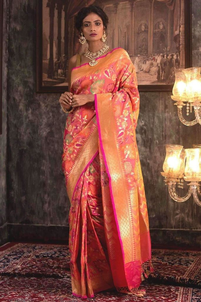 Katan Banarasi Silk Sarees