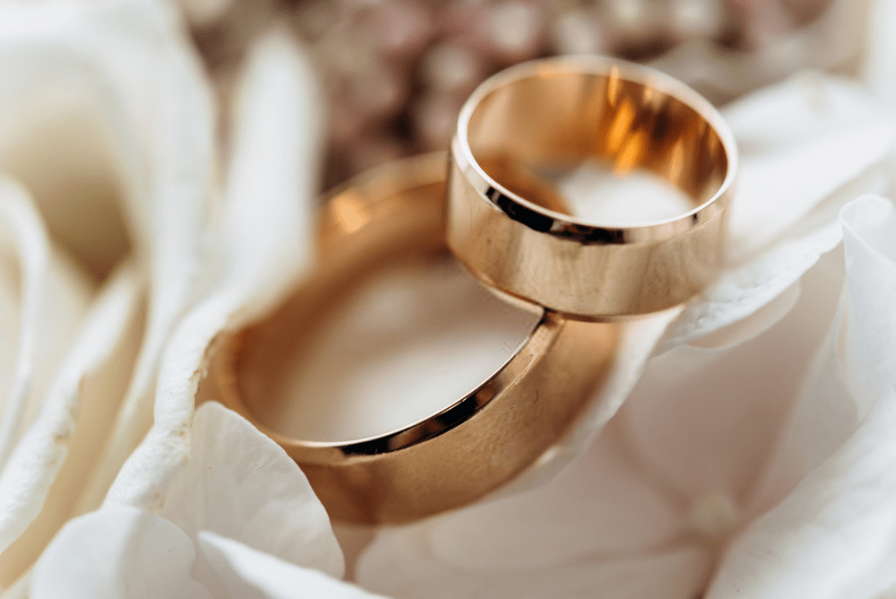 Rose gold rinb