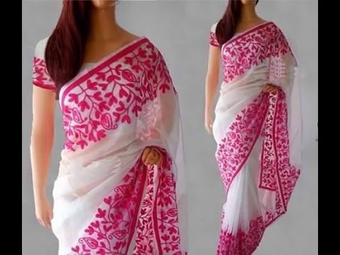Embrodari Work Sarees